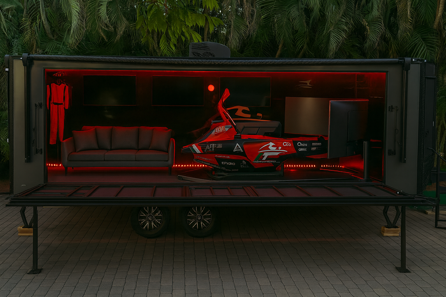 Hydraulic Mobile Trailer